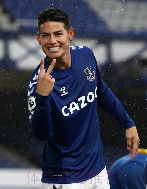 官宣!J罗2500万欧加盟埃弗顿 只为投奔安切洛蒂